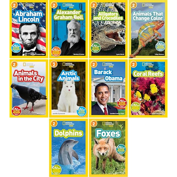 National Geographic Kids Readers Level 1 Series, Collection Set of